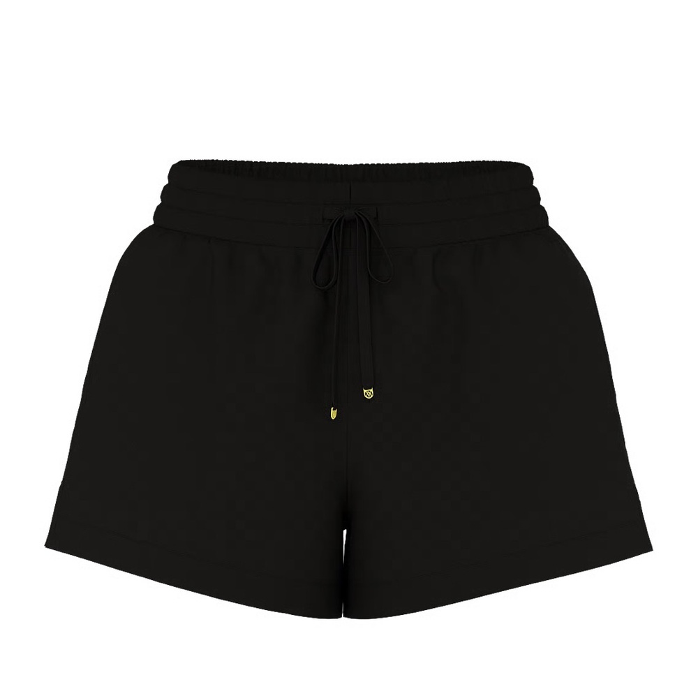 VICTORIA'S SECRET SWIM Cover-Up Shorts Black Size XXL
